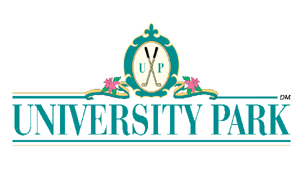 university park golf club homes logo